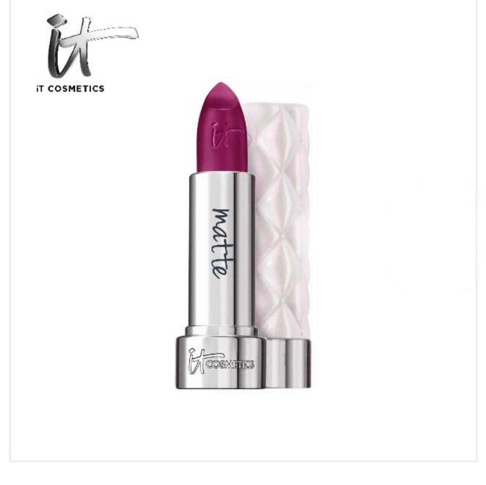 New IT Cosmetics Pillow Lips Matte High Pigment Moisture Wrapping Lipstick Gaze